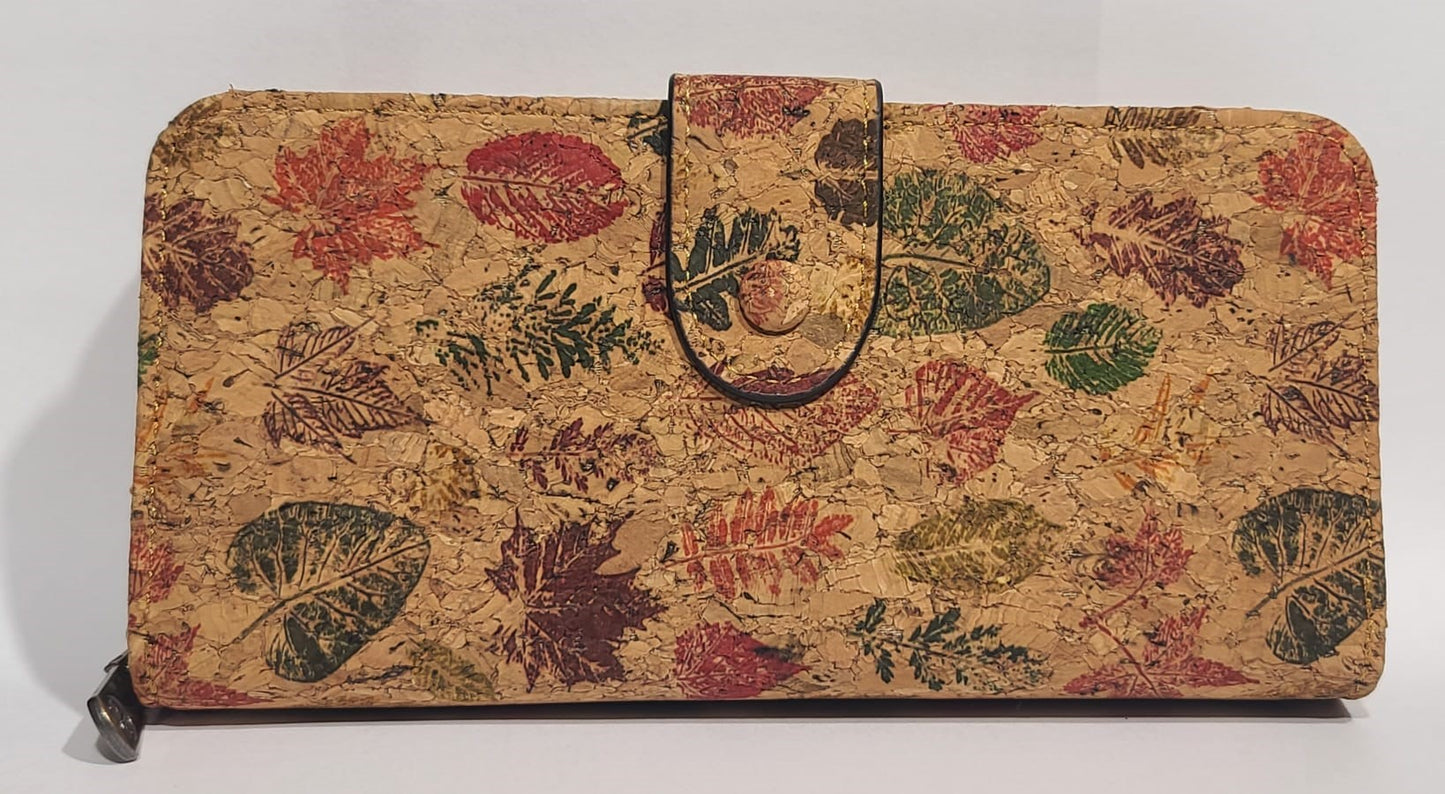 Botanical Cork Wallet