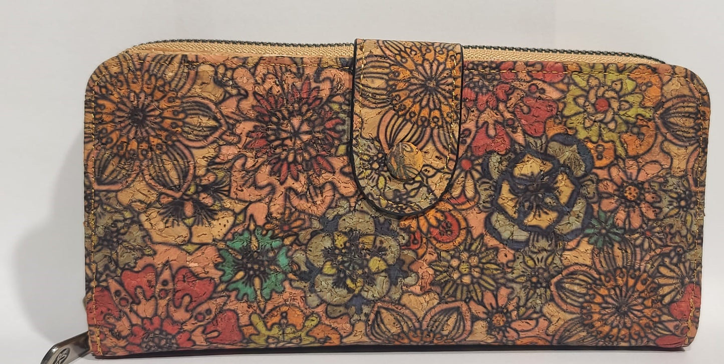 Botanical Cork Wallet